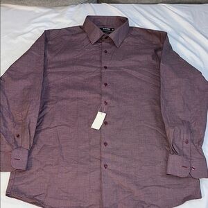 Murano Red Dress Shirt Classic Elegance